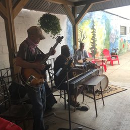 Music on the patio! Music on the patio!