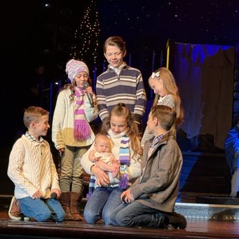 Hughes Brothers Theatre - The kids in the family portraying the Christmas story. - Performing Arts Near Me - Branson, Missouri Hughes Brothers Theatre - The kids in the family portraying the Christmas story. - Performing Arts Near Me - Branson, Missouri