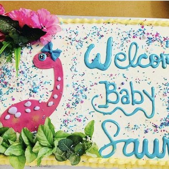 Senzational Bakery - Our theme was mamasaurus and Senzational did the rest! It was so cute and the cake was delicious!! - Custom Cakes Near Me - Riverside, California