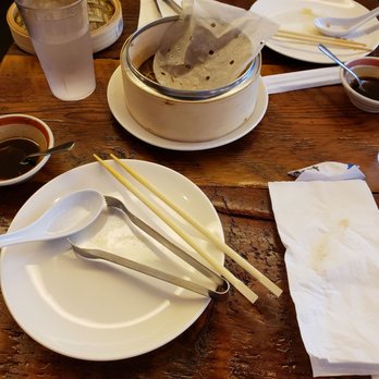 Bund Dumpling House - It was too delicious, I forgot to take the picture when when the food came out. this is aftermath picture - Dim Sum Near Me - Astoria, New York