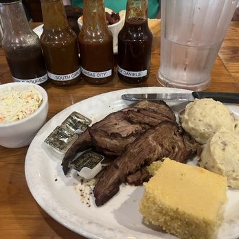 The Towne Tavern - The brisket plate with two sides , garlic mashed potatoes , and coleslaw ! - American Near Me - Averill Park, New York The Towne Tavern - The brisket plate with two sides , garlic mashed potatoes , and coleslaw ! - American Near Me - Averill Park, New York