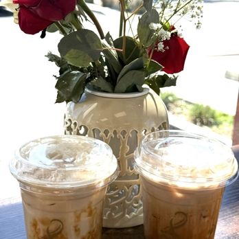 Stories Cafe - Dulce de leche latte and  Nutella latte. - Coffee & Tea Near Me - Whittier, California