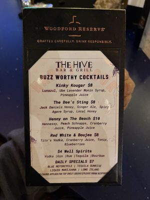 Menu photo 4 The Hive Bar & Grill Richmond, VA