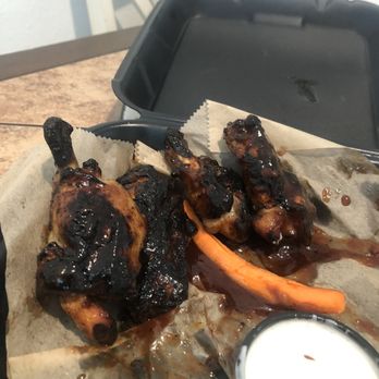 Glory Days Grill - Burnt Bitter Wings given to us after they messed up our initial order and talked to the owner. - Sports Bars Near Me - Winter Haven, Florida Glory Days Grill - Burnt Bitter Wings given to us after they messed up our initial order and talked to the owner. - Sports Bars Near Me - Winter Haven, Florida