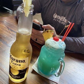 Boil Bay - Corona and blue island splash. - Seafood Near Me - Virginia Beach, Virginia