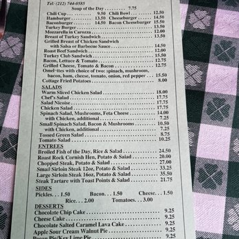 J.G. Melon - Menu - American Near Me - New York, New York