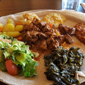 Keren Restaurant - Keren's special with beef - Ethiopian Near Me - Washington, DC, District of Columbia