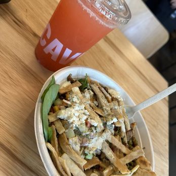 Cava - My favorite Grilled Chicken bowl! - Mediterranean Near Me - Woodland Hills, California