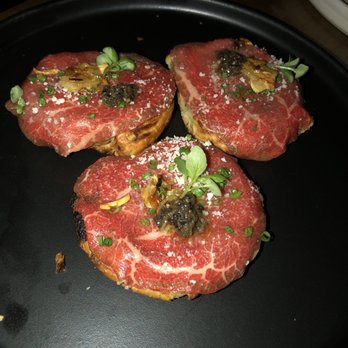 OLIVIA - Wagyu carpaccio - Italian Near Me - Tampa, Florida