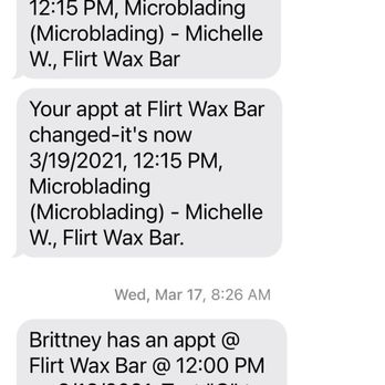 Flirt Aesthetics - This shows how they changed my dates. - Skin Care Near Me - Tampa, Florida