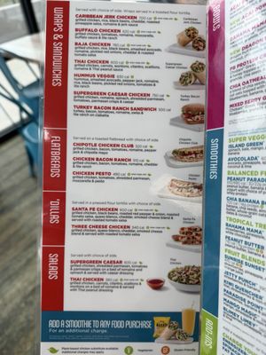 Menu photo 1 Tropical Smoothie Cafe Austin, TX