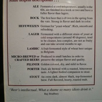 The Pound - beer list with descriptions for the uninitiated - Sports Bars Near Me - Brighton, Michigan The Pound - beer list with descriptions for the uninitiated - Sports Bars Near Me - Brighton, Michigan