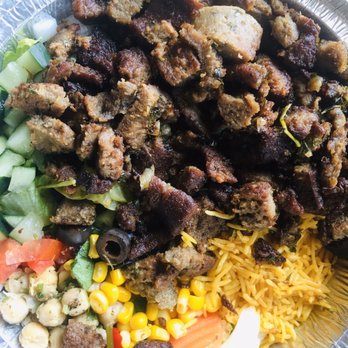 Gyro King - 5. Lamb Over Rice Platter - Halal Near Me - Houston, Texas