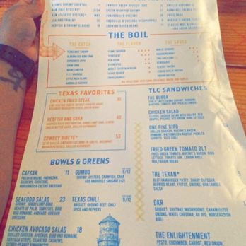 TLC Austin - Menu - American Near Me - Austin, Texas