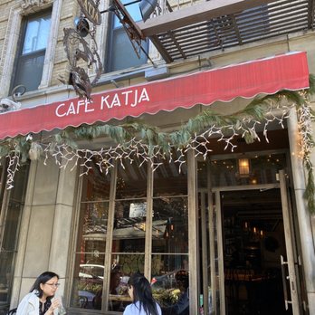 Cafe Katja - Outside entrance. - German Near Me - New York, New York Cafe Katja - Outside entrance. - German Near Me - New York, New York