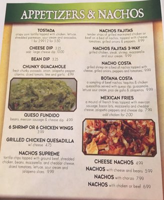 Menu photo 3 Costa Oaxaquena Belmont, MS