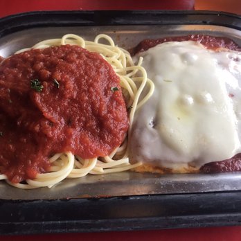 The Italian Kitchen - 1/2 portion eggplant Parmesan - Salad Near Me - El Paso, Texas