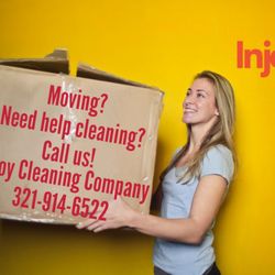 Injoy Cleaning Company - Moving in?
Moving out?
Call Injoy Cleaning Company 
To make your home look and feel FABULOUS!!
321-914-6522