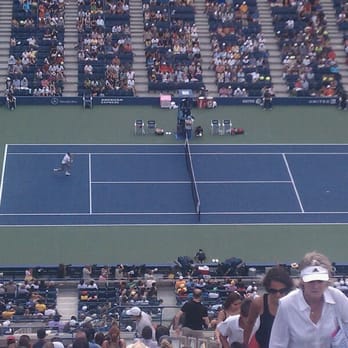 Arthur Ashe Stadium - Tsonga vs Fish - Stadiums & Arenas Near Me - Corona, New York
