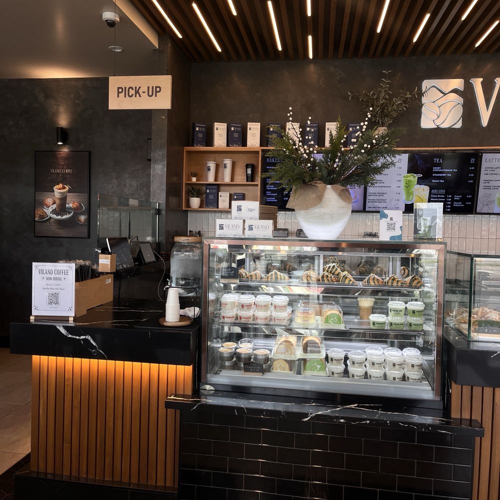 Viland Coffee - Pastry display - Coffee & Tea Near Me - Westminster, California Viland Coffee - Pastry display - Coffee & Tea Near Me - Westminster, California