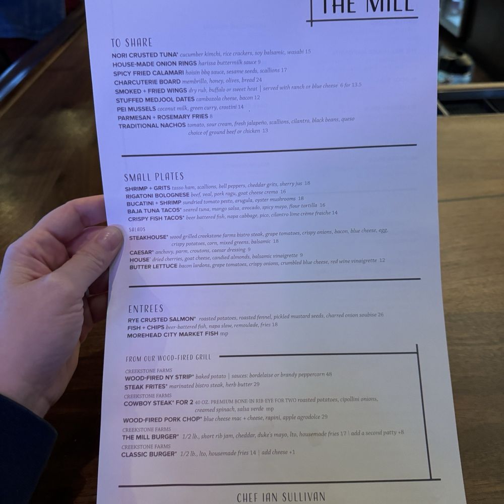 The Mill - Steakhouses Near Me - Raleigh, North Carolina The Mill - Steakhouses Near Me - Raleigh, North Carolina