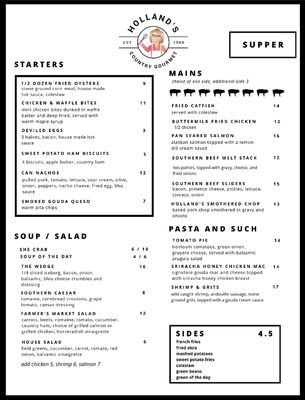 Menu photo 8 Hollands Suffolk, VA