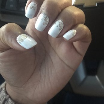 Kim's Nails - This is how she left my nails. - Nail Salons Near Me - Los Angeles, California