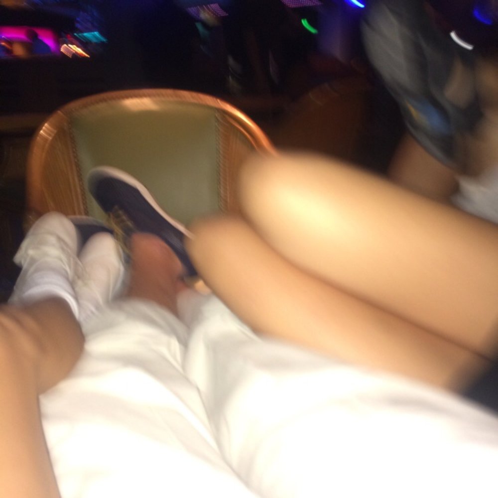 Chi Chi Club - This is us.. This is us now. I love this couch crevice - Bars Near Me - Avalon, California