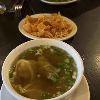Double Happiness - Edamame Wonton Soup - Chinese Near Me - Wilmington, North Carolina