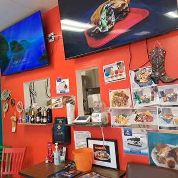Jesus Mexican Taqueria - Menu's, help yourself to one in basket. - Mexican Near Me - Aurora, Colorado