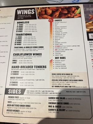 Menu photo 4 Buffalo Wild Wings Rochester, MN Menu photo 4 Buffalo Wild Wings Rochester, MN