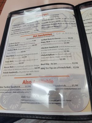 Menu photo 8 J & A's Cafe Duarte, CA