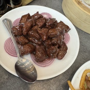 Prince Dumpling - Black Pepper Beef Cubes - Dim Sum Near Me - Rosemead, California Prince Dumpling - Black Pepper Beef Cubes - Dim Sum Near Me - Rosemead, California