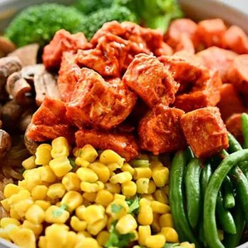 FreshOne Kitchen - a bowl of vegetables and meat - New American Near Me - Atlanta, Georgia FreshOne Kitchen - a bowl of vegetables and meat - New American Near Me - Atlanta, Georgia
