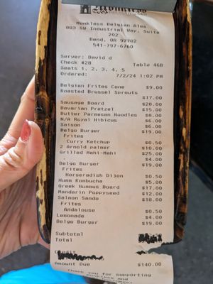 Menu photo 7 Monkless Belgian Ales Bend, OR Menu photo 7 Monkless Belgian Ales Bend, OR