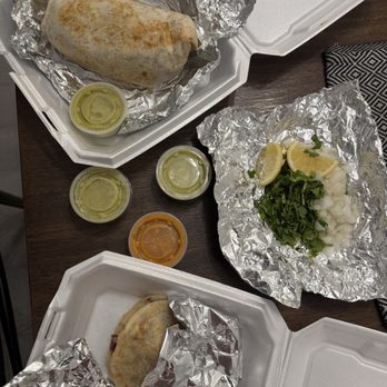 Tortilleria mi Pueblito - Burrito, taco with onions and cilantro - Mexican Near Me - Carrollton, Texas Tortilleria mi Pueblito - Burrito, taco with onions and cilantro - Mexican Near Me - Carrollton, Texas