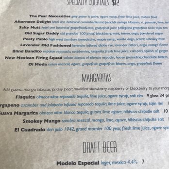 Panxa Cocina - Happy Hour beverages - Cocktail Bars Near Me - Long Beach, California