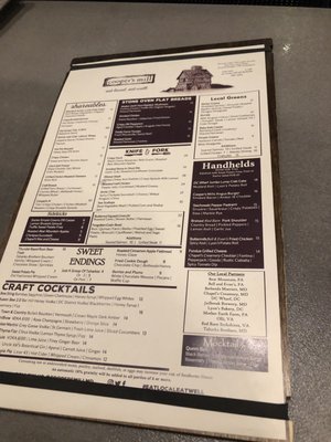 Menu photo 8 Cooper's Mill Bethesda, MD