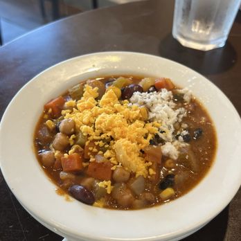 Variable Cafe - Damn Good Chili Soup - Vegan Near Me - Los Angeles, California Variable Cafe - Damn Good Chili Soup - Vegan Near Me - Los Angeles, California