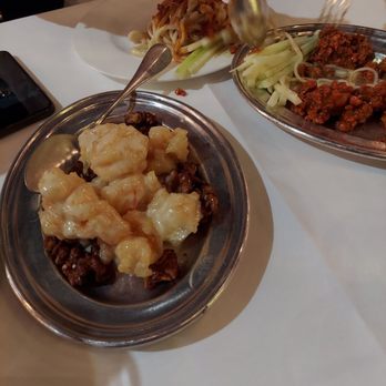 Mr Chow - Glazed prawn (5-star) and Mr. Chow noodles. - Chinese Near Me - Beverly Hills, California Mr Chow - Glazed prawn (5-star) and Mr. Chow noodles. - Chinese Near Me - Beverly Hills, California