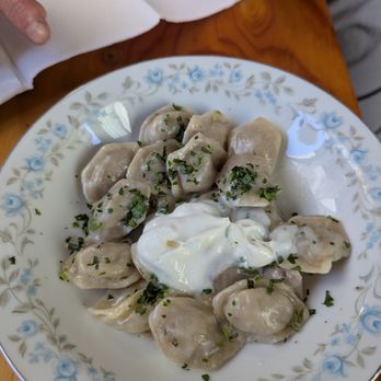 Kachka - Dumplings with beef and pork - Russian Near Me - Portland, Oregon