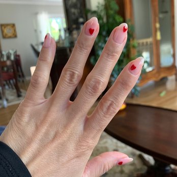 Party Nails and Spa - No chip with hearts - by Mandy - Nail Salons Near Me - Mount Prospect, Illinois Party Nails and Spa - No chip with hearts - by Mandy - Nail Salons Near Me - Mount Prospect, Illinois