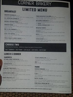 Menu photo 2 Corner Bakery Cafe Highland Village, TX Menu photo 2 Corner Bakery Cafe Highland Village, TX