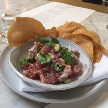 Manuela - Ahi Tuna Ceviche - New American Near Me - Los Angeles, California Manuela - Ahi Tuna Ceviche - New American Near Me - Los Angeles, California