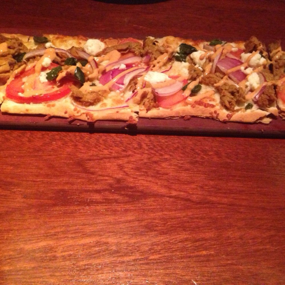Seasons 52 - Spicy pork flatbread - New American Near Me - Schaumburg, Illinois Seasons 52 - Spicy pork flatbread - New American Near Me - Schaumburg, Illinois
