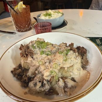 Buttermilk & Bourbon - BISCUITS & GRAVY - Southern Near Me - Boston, Massachusetts