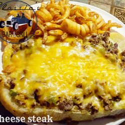 Classic's Bar & Grill - Classic's Cheese Steak! Available on Fridays. This is not your "Traditional" Cheese Steak. This is a Classic's Cheese Steak!