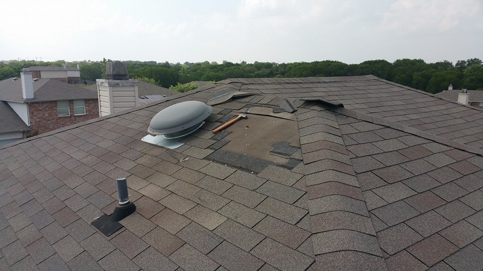 Slide of Roof Repair by Cool My Attic Now