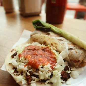 Sonoratown - Steak Taco and Beef Chivichanga - Mexican Near Me - Los Angeles, California