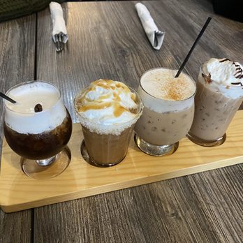 Sarah's on Central - Coffee flight - Breakfast & Brunch Near Me - Eureka, Missouri